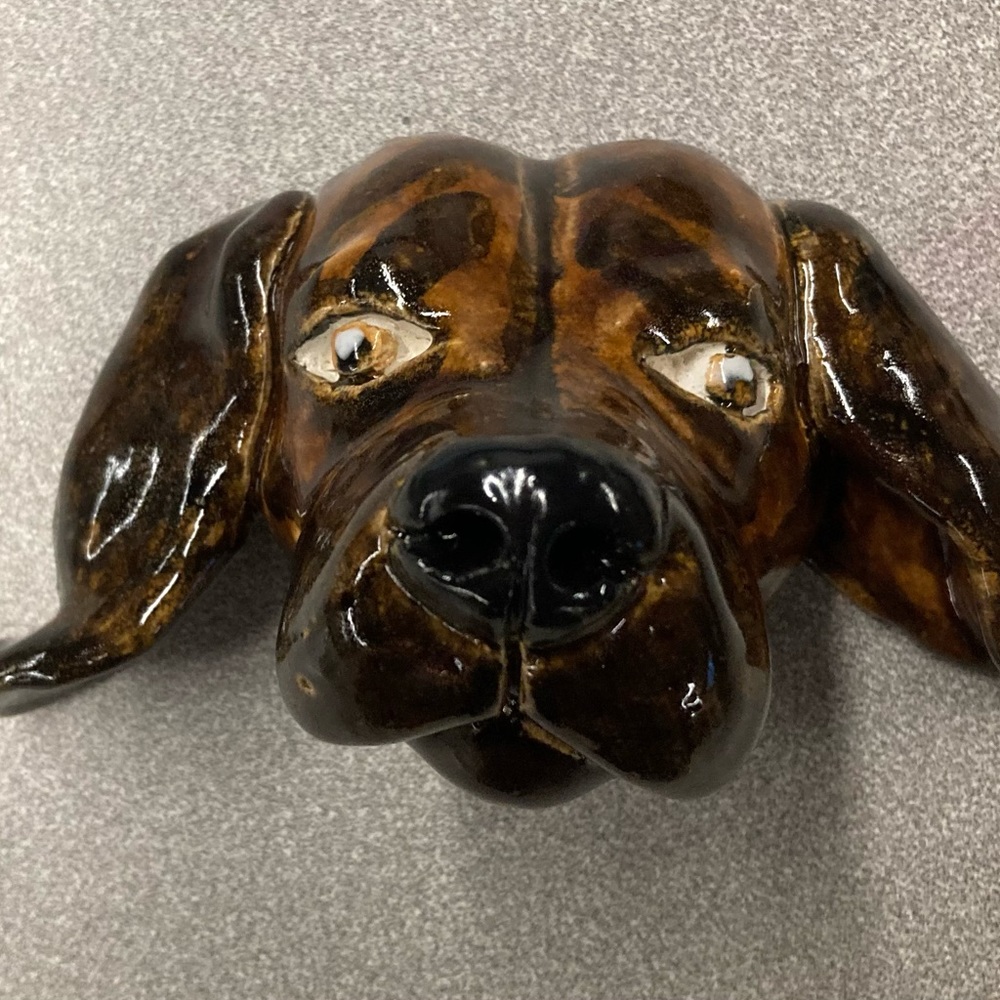 Ceramic Dog Head